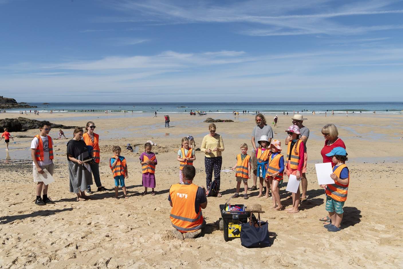 Beach Art Explorers at Tate St Ives