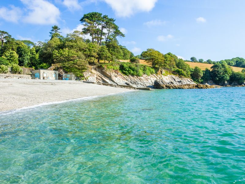 Trebah Beach