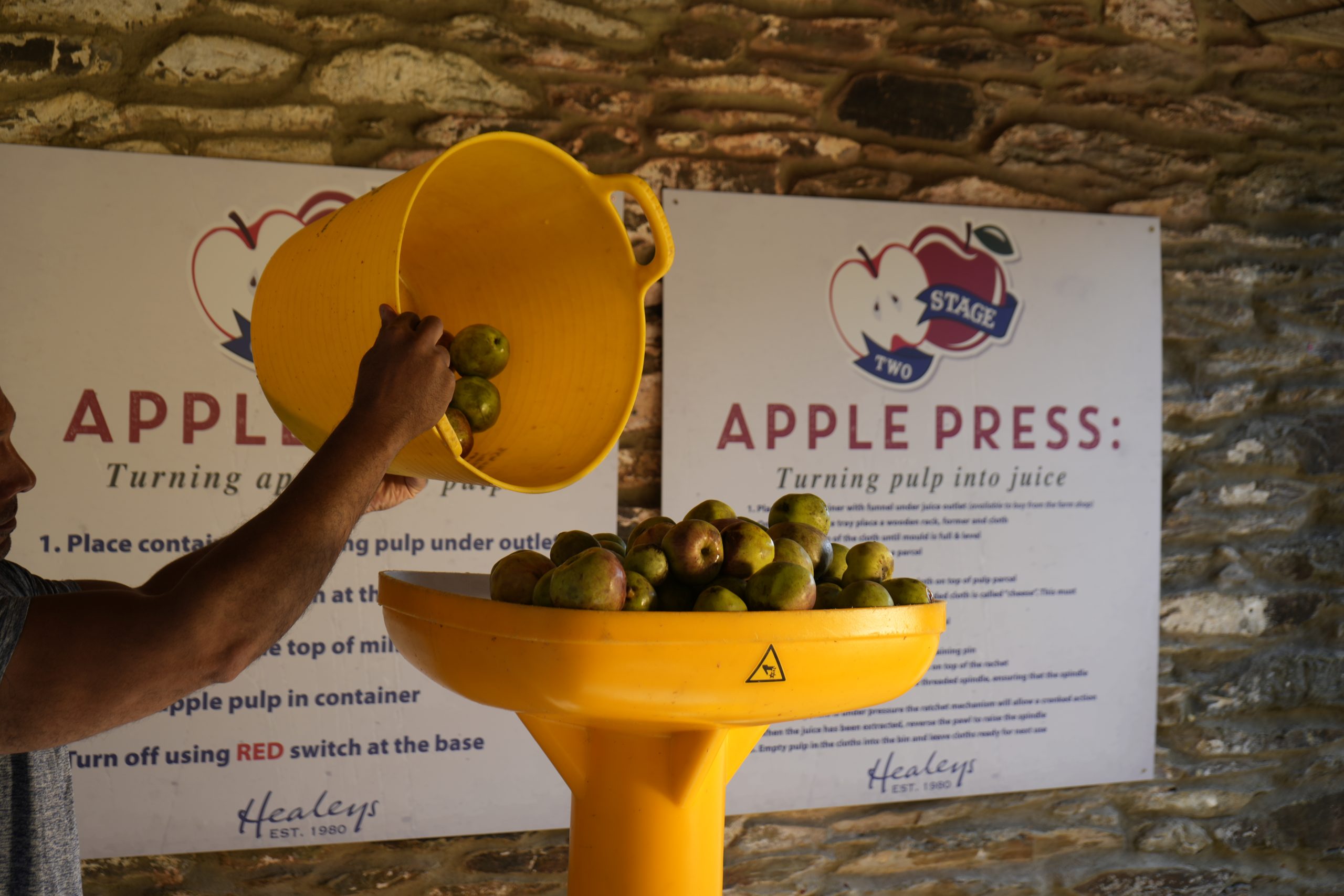 Press Your Own Apples at Healeys Cyder Farm