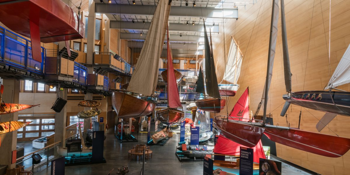 boats in a boat hall
