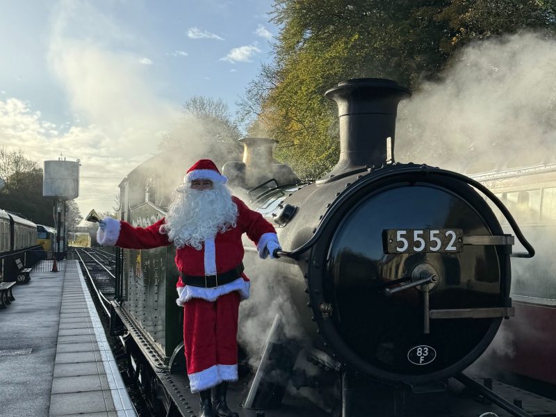 Santa at Bodmin Railway