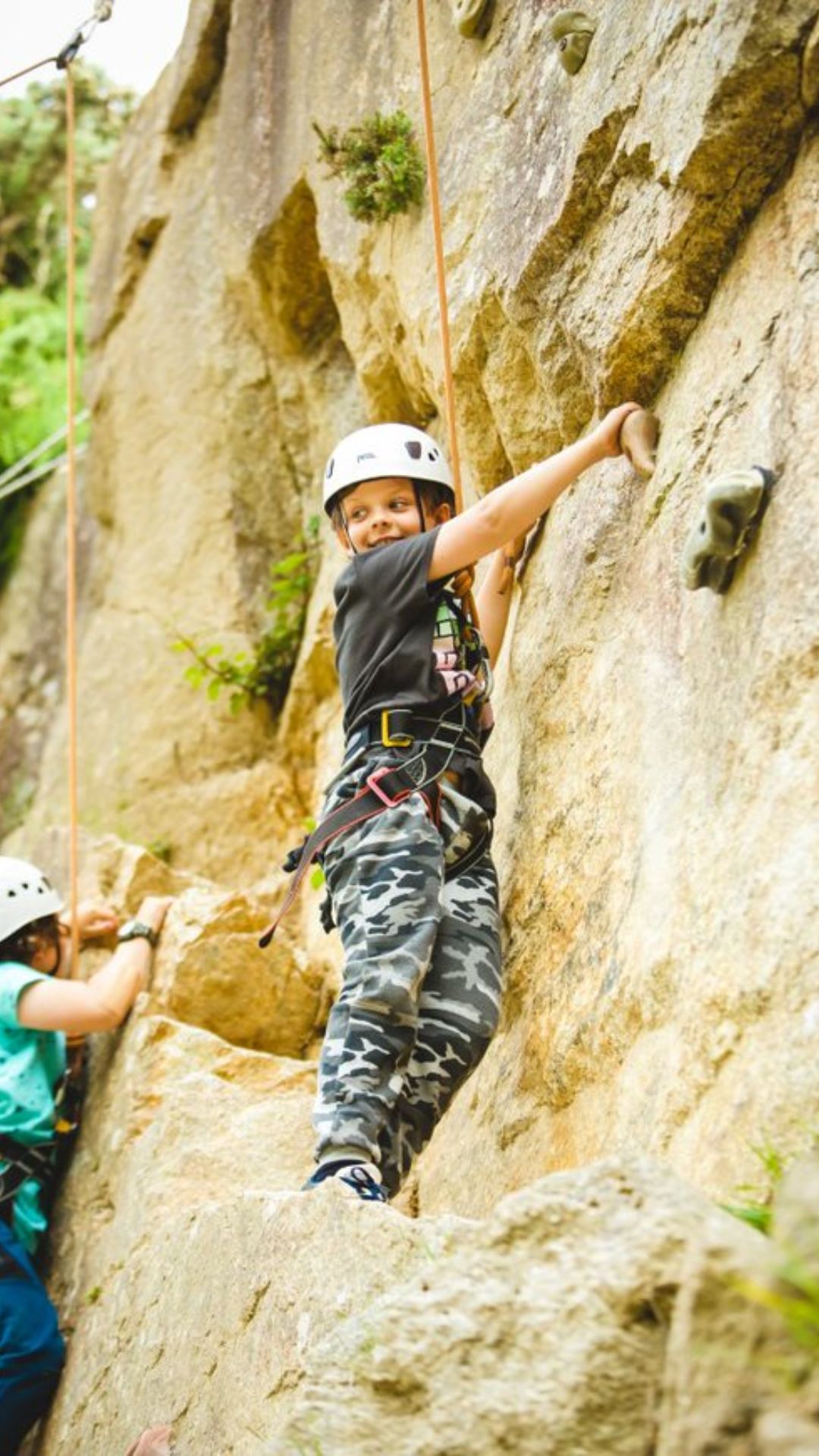 Adventure childcare and family days out at Via Ferrata Cornwall this October Half Term!