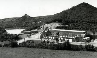 buildings at wheal Martyn