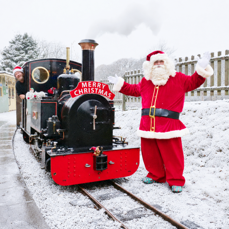Father Christmas at Lappa Valley