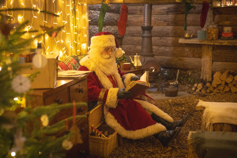 Santa at Trebah