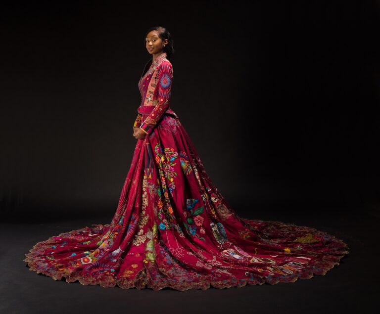 The Red Dress at Cornwall Museum